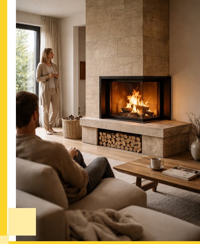 Угловые камины из кирпича установка в Балашихе от 153795 р. ЭриданБлш