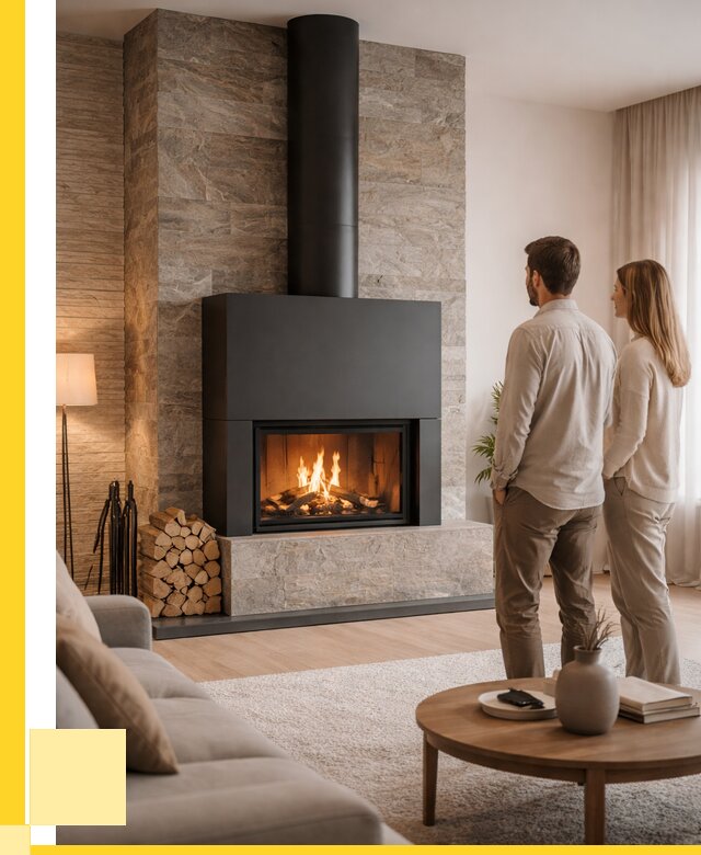 Закрытые камины под ключ в Балашихе от 123036 р., ЭриданБлш