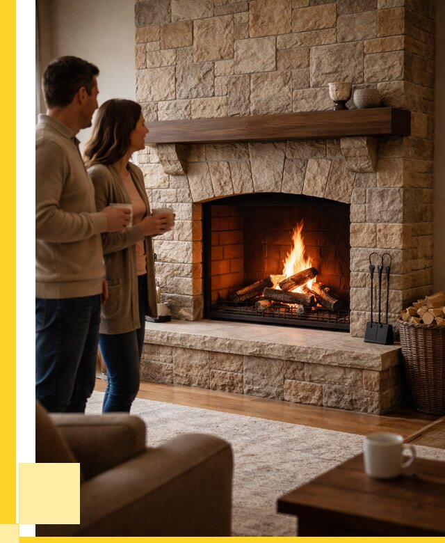 Каменные камины на заказ в Балашихе от 184554 р. | ЭриданБлш