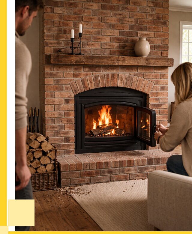 Кирпичные камины под ключ в Балашихе от 153795 р. | ЭриданБлш