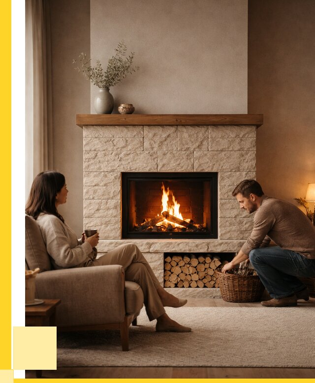 Камины для дома в Балашихе под ключ от 153795 р. | ЭриданБлш