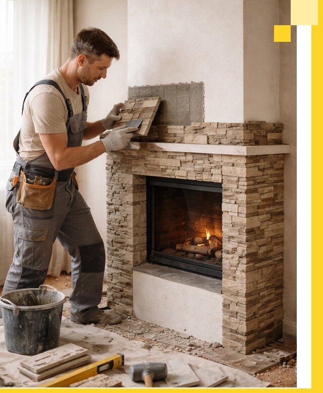 Изготовление и монтаж каминов для дома под ключ в Балашихе