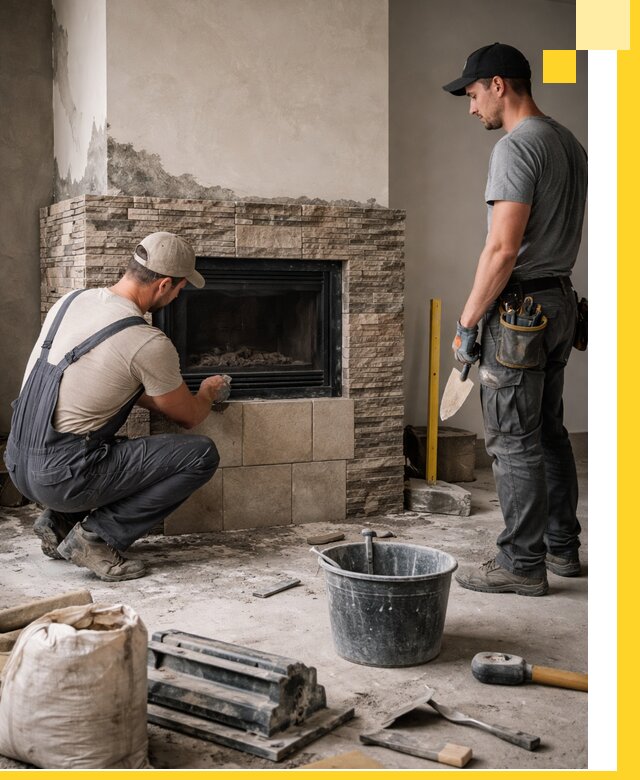 Камины под ключ в Балашихе: проект, изготовление и монтаж