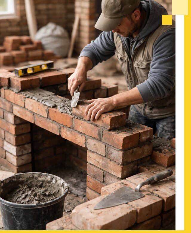 Кладка каминов под ключ в Балашихе профессиональная отделка и монтаж