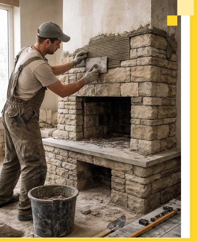 Строительство каминов под ключ в Балашихе от проектирования до монтажа