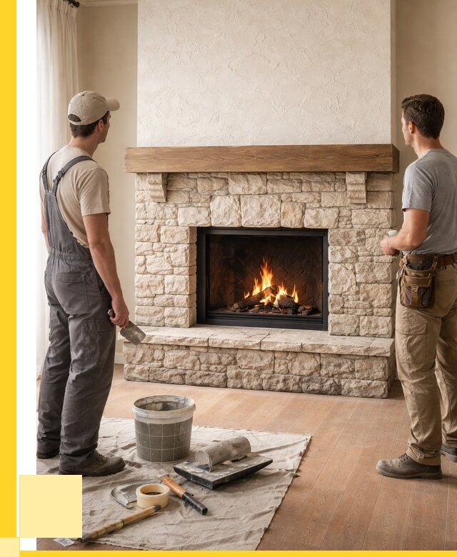 Отделка каминов в Балашихе от 6664 р. под ключ | ЭриданБлш