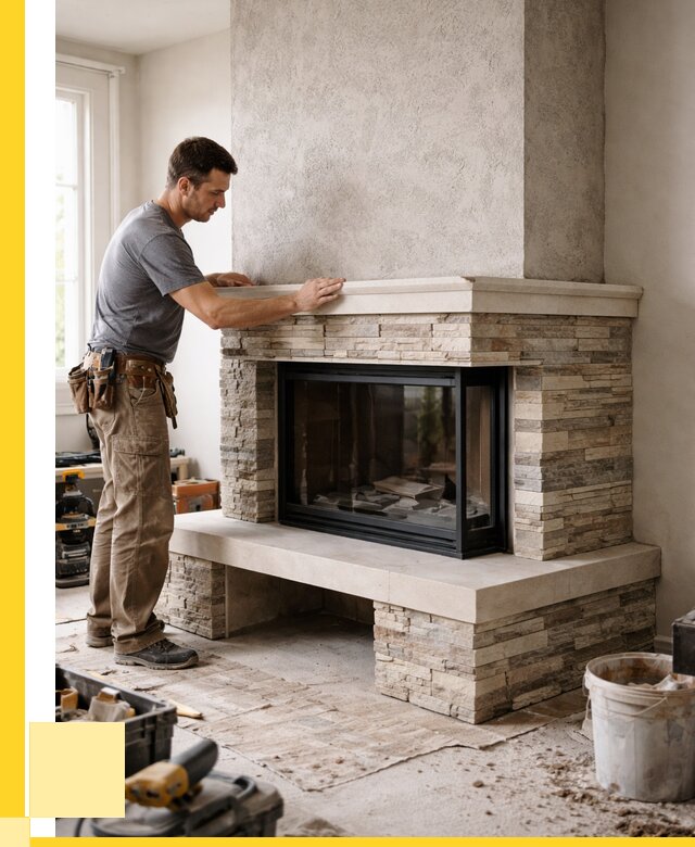 Изготовление каминов под ключ в Балашихе от 153795 р. | ЭриданБлш