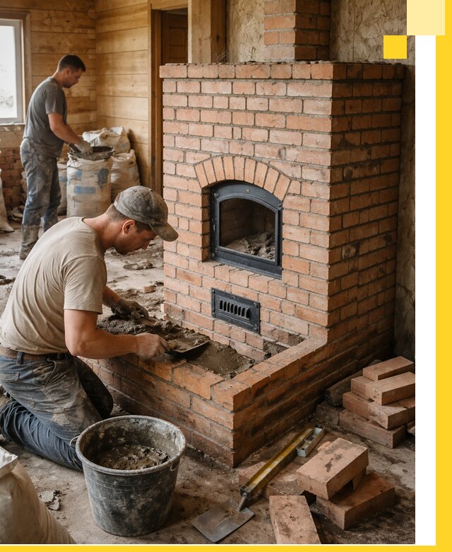 Профессиональное строительство печей в Балашихе под ключ