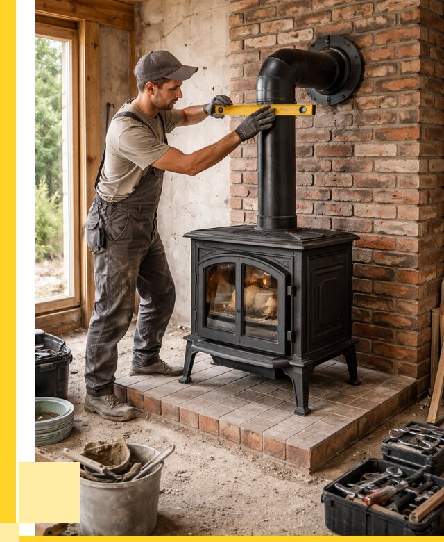 Монтаж печей установка банной печи в Балашихе от 15380 р. | ЭриданБлш