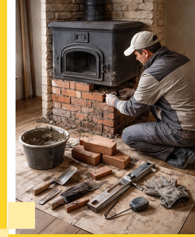Ремонт печей в Балашихе от 12304 р., услуги печника ЭриданБлш