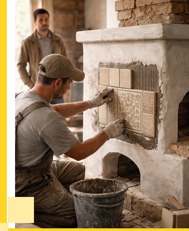 Отделка печей и банных печей в Балашихе от 35886 р. | ЭриданБлш