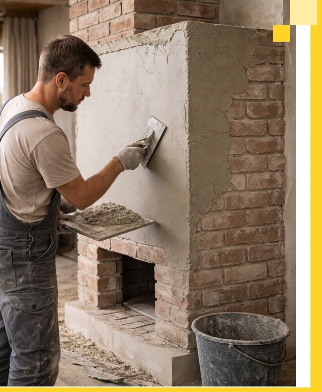 Отделка печей и облицовка каминов в Балашихе под ключ