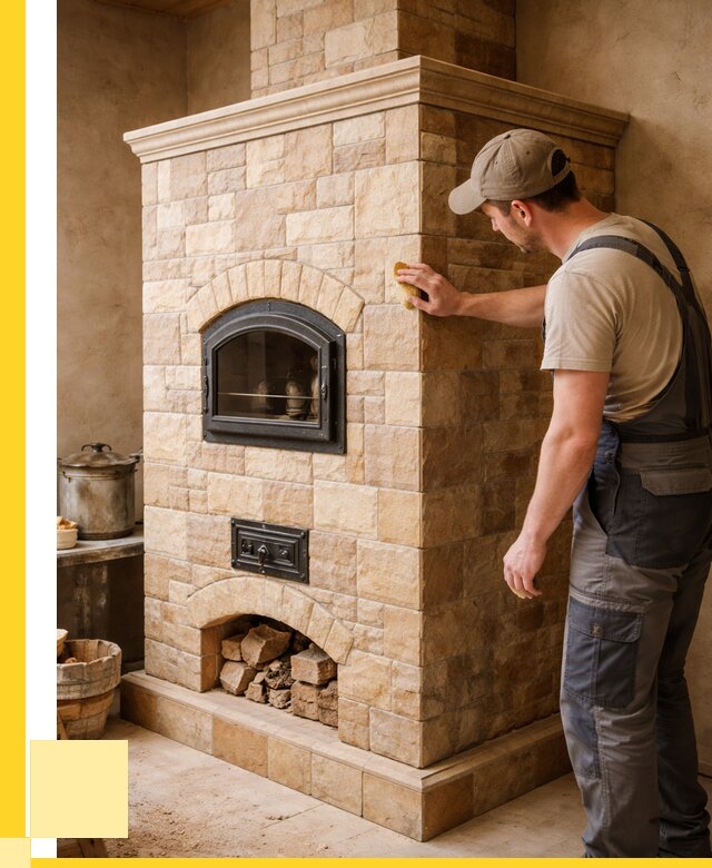 Облицовка печей в Балашихе от 4614 р. под ключ | ЭриданБлш