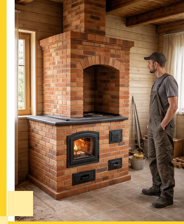 Кирпичные печи в Балашихе: купить от 153795 р. | ЭриданБлш