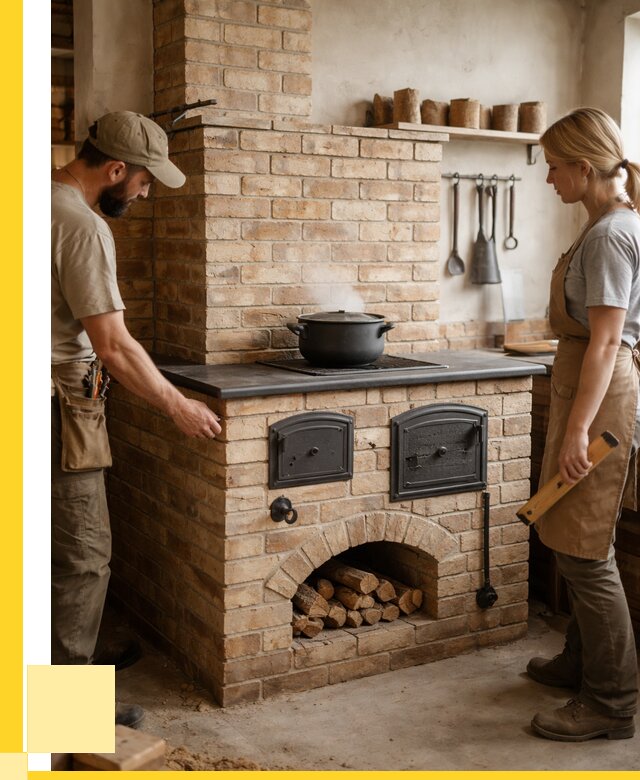 Варочно отопительные печи в Балашихе от 92277 р. | ЭриданБлш