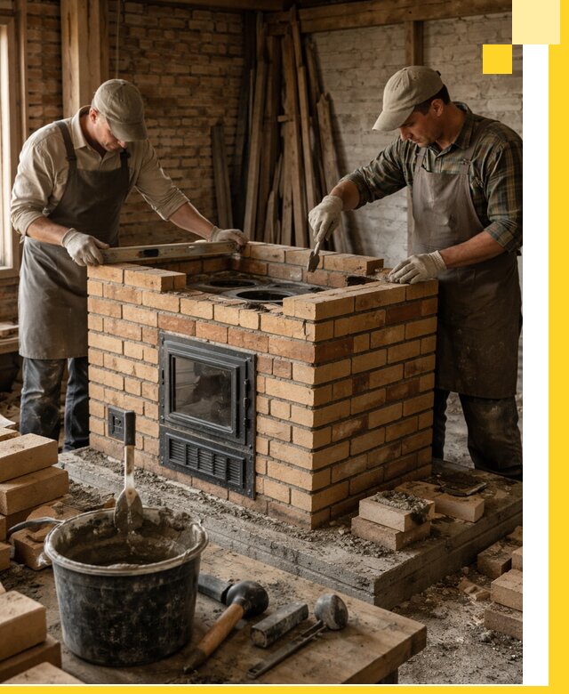 Изготовление и установка варочных печей под ключ в Балашихе