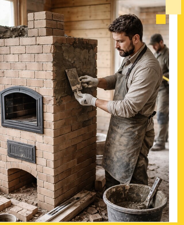 Изготовление и установка печей-шведок под ключ в Балашихе