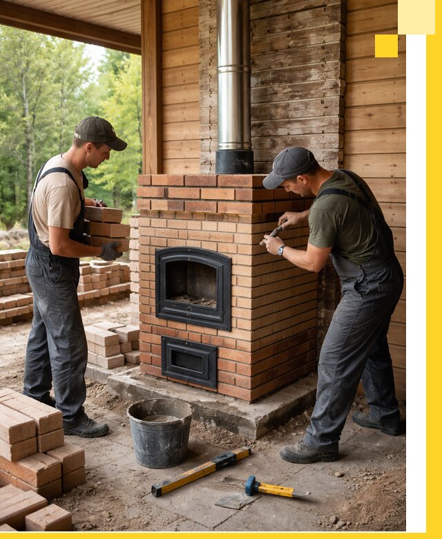 Производство и установка дачных печей под ключ в Балашихе