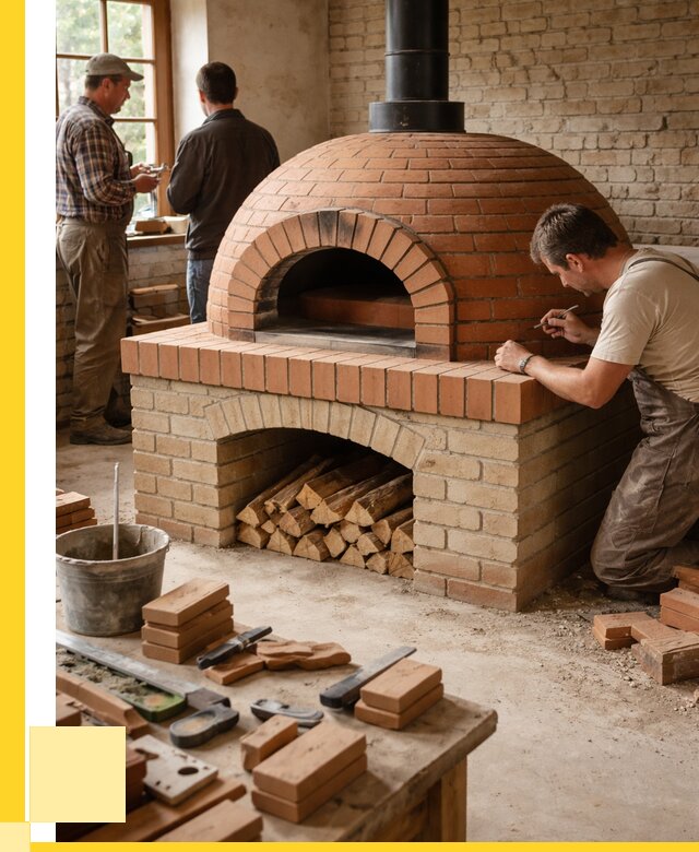 Помпейская печь дровяная для пиццы в Балашихе | ЭриданБлш от 205060 р.