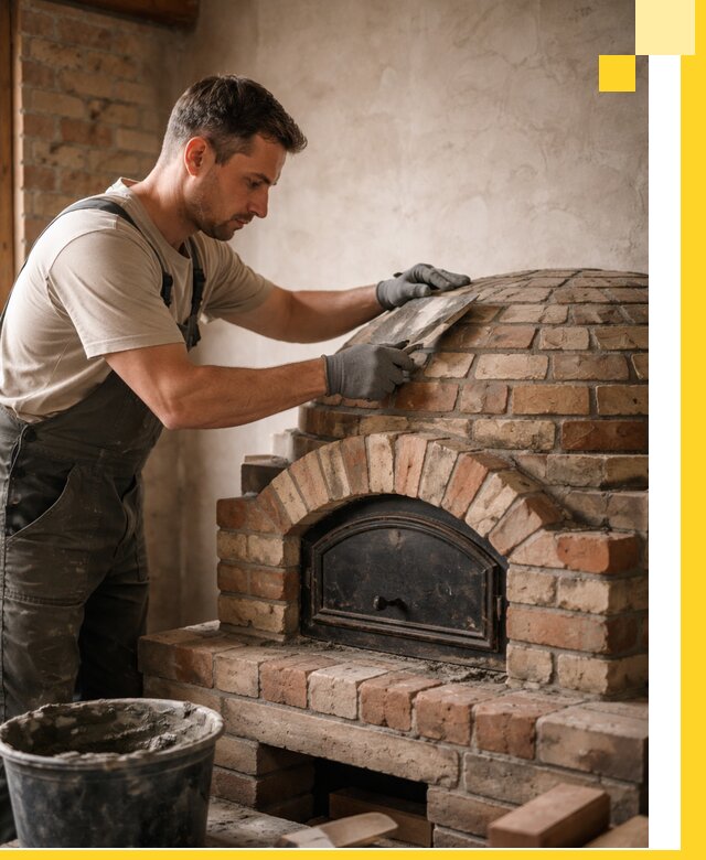 Изготовление и монтаж помпейских печей на заказ в Балашихе