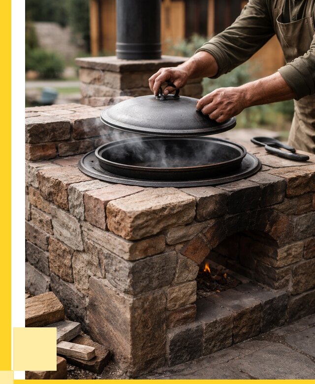 Печи для казана в Балашихе по цене от 18455 р. | ЭриданБлш