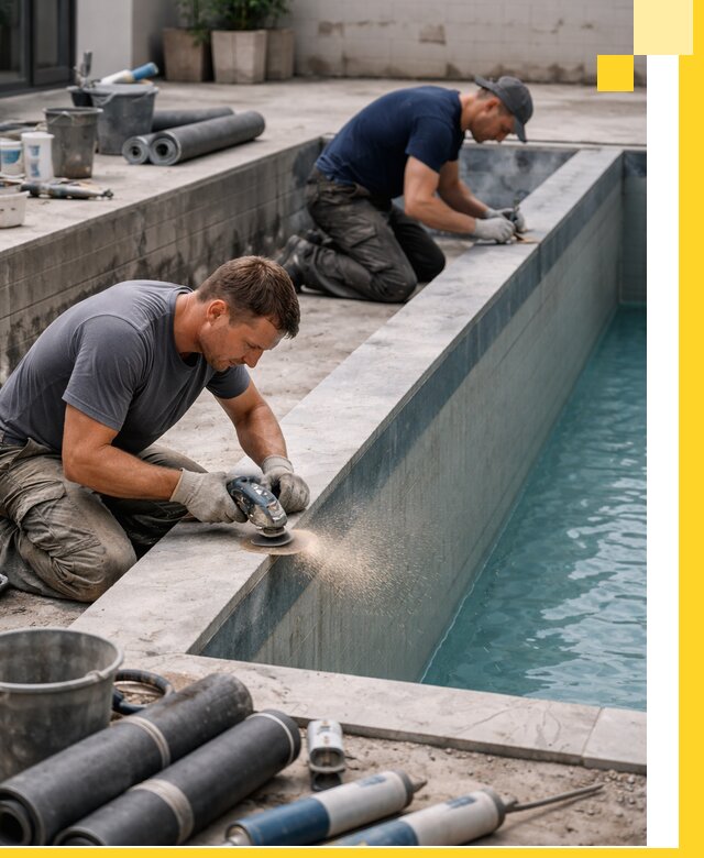 Профессиональный ремонт бассейнов под ключ в Балашихе