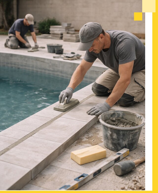 Отделка бассейнов в Балашихе: декоративная отделка и гидроизоляция