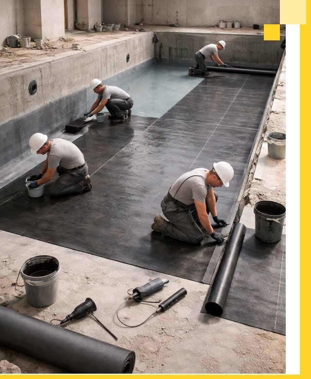 Профессиональная гидроизоляция бассейнов и чаш в Балашихе под ключ