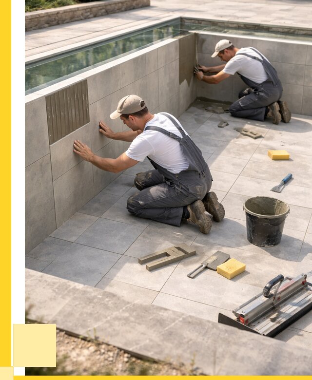 Облицовка бассейнов в Балашихе от 4614 р. под ключ | ЭриданБлш