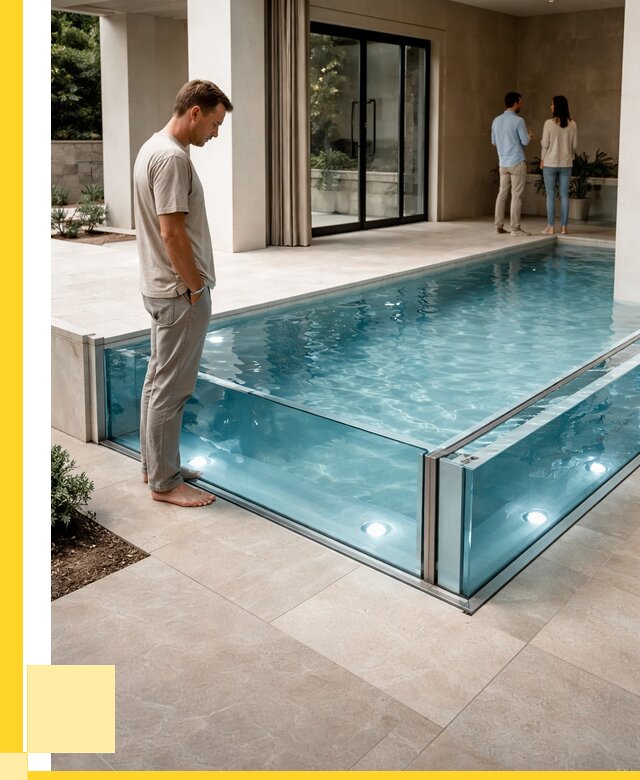 Стеклянные бассейны в Балашихе от 1230360 р. | ЭриданБлш — мозаика