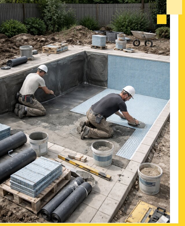 Проектирование и строительство стационарных бассейнов в Балашихе