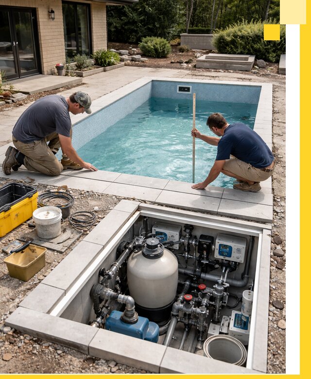 Строительство качественных домашних бассейнов под ключ в Балашихе