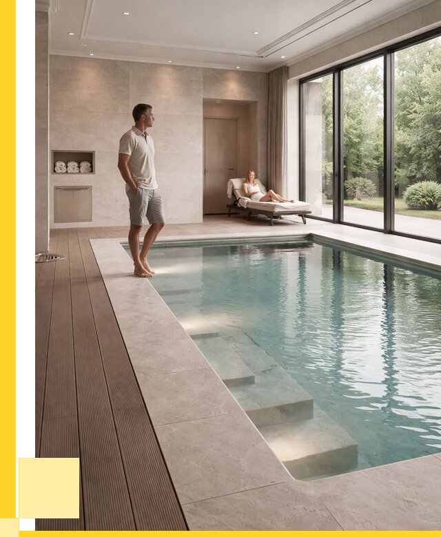 Бассейны в коттедже под ключ в Балашихе от 1230360 р. | ЭриданБлш