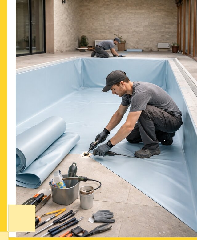 Пленка ПВХ для бассейнов в Балашихе от 2563 р. | ЭриданБлш