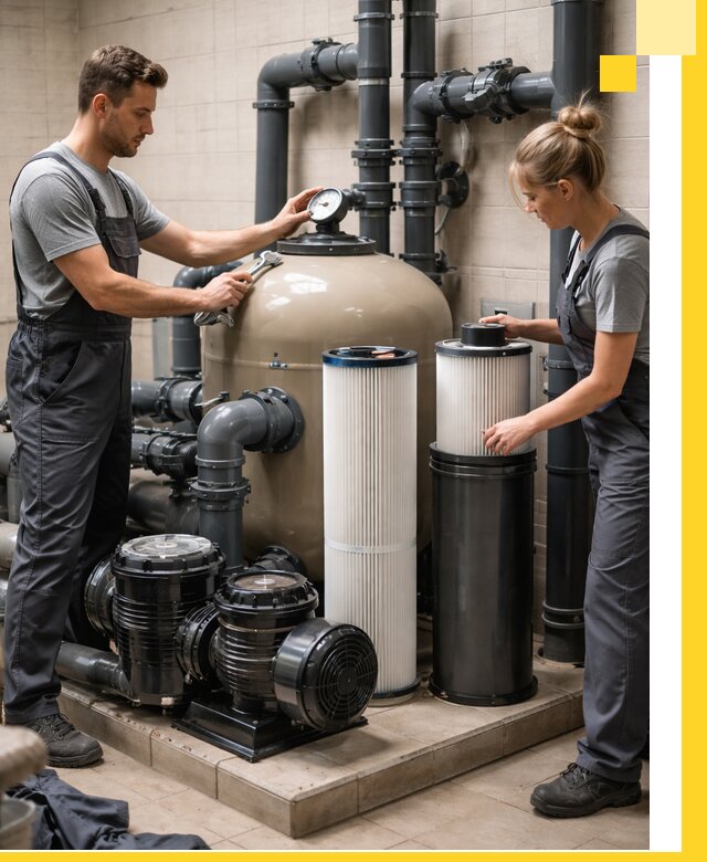 Фильтры и системы фильтрации для бассейнов в Балашихе