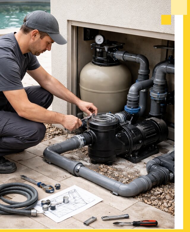 Поставка, монтаж и сервис насосов для бассейнов в Балашихе