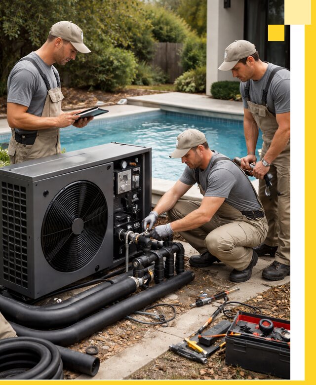 Проектирование и установка тепловых насосов для бассейнов в Балашихе