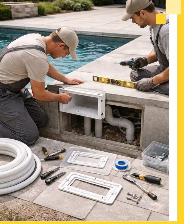 Поставка и установка скиммеров для бассейнов в Балашихе