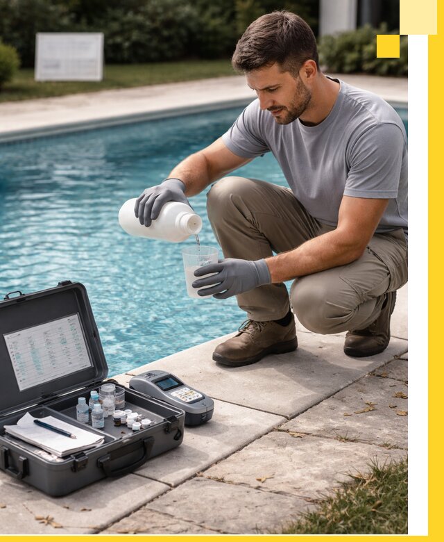 Профессиональная дезинфекция воды в бассейне в Балашихе