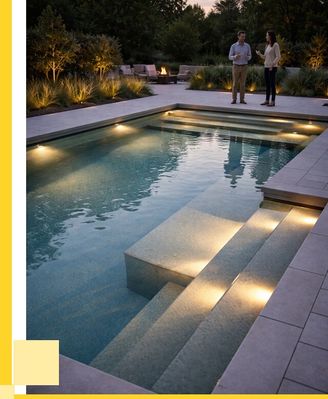 Освещение бассейнов в Балашихе под ключ от 25633 р. | ЭриданБлш