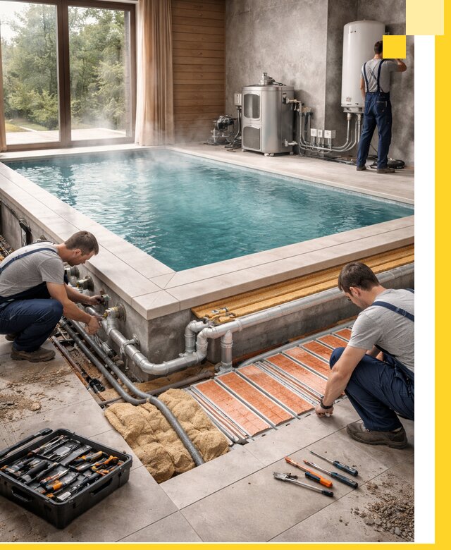 Проектирование и строительство тёплых бассейнов в Балашихе