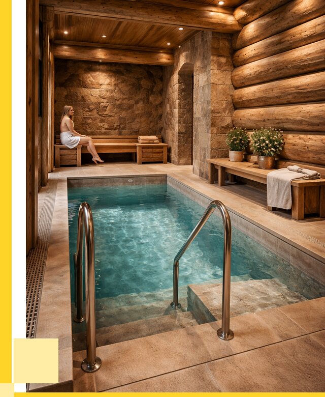 Аренда бани с бассейном в Балашихе от 1537950 р. | ЭриданБлш