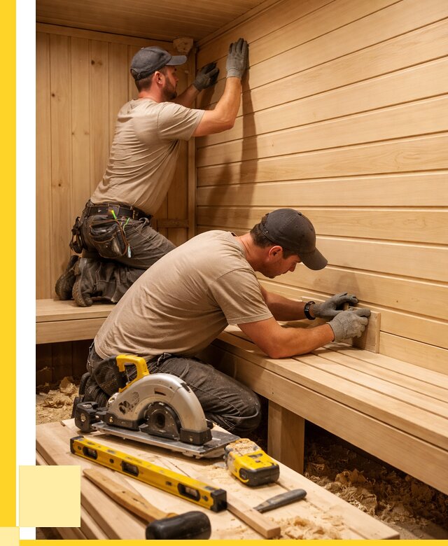 Обшивка саун вагонкой в Балашихе от 2563 р. | ЭриданБлш