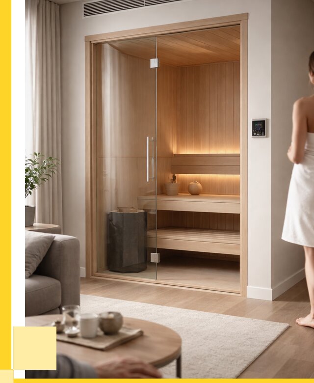 Сауна в квартире под ключ в Балашихе от 123036 р. ЭриданБлш