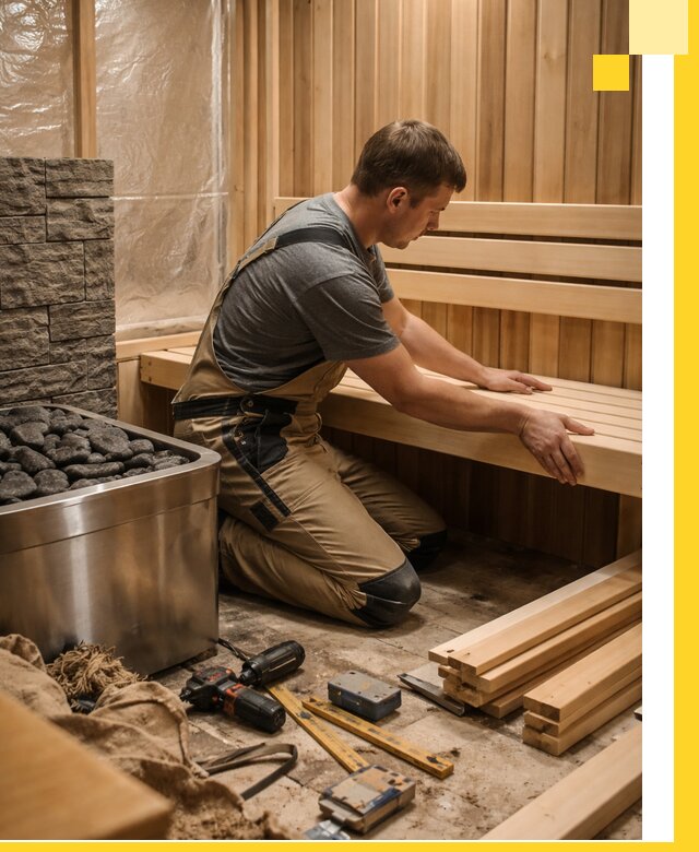 Сауны для дома под ключ с проектированием и монтажом в Балашихе