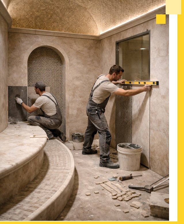 Проектирование и строительство саун с хамамом под ключ в Балашихе