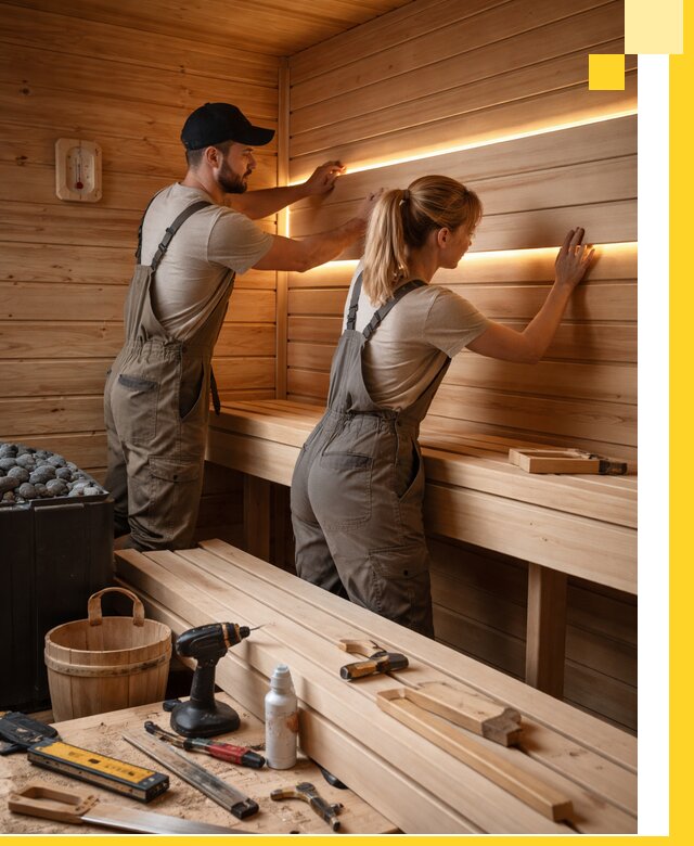 Дизайн саун и бань под ключ с индивидуальным проектом в Балашихе