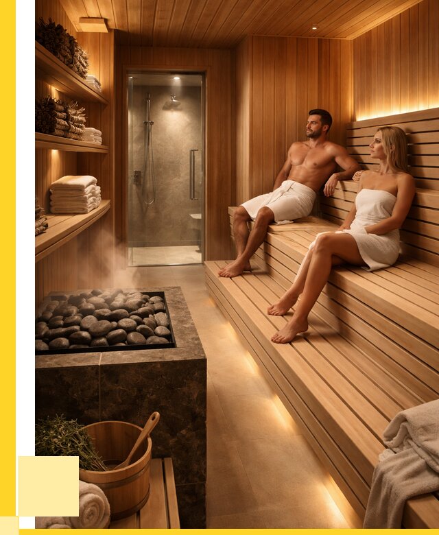 Интерьеры саун под ключ в Балашихе от 184554 р. | ЭриданБлш