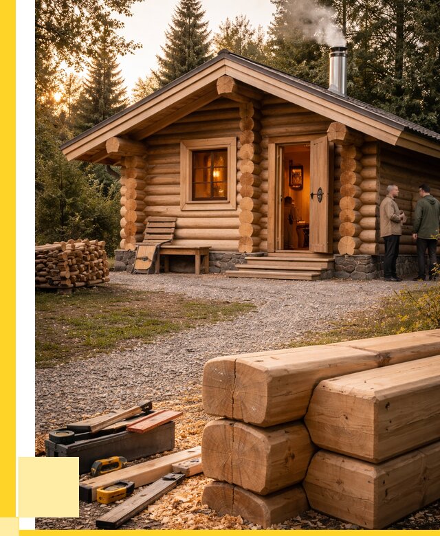 Строительство бань и комплексов в Балашихе от 461385 р.| ЭриданБлш