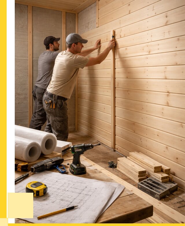 Обшивка бани вагонкой в Балашихе от 1230 р., ЭриданБлш